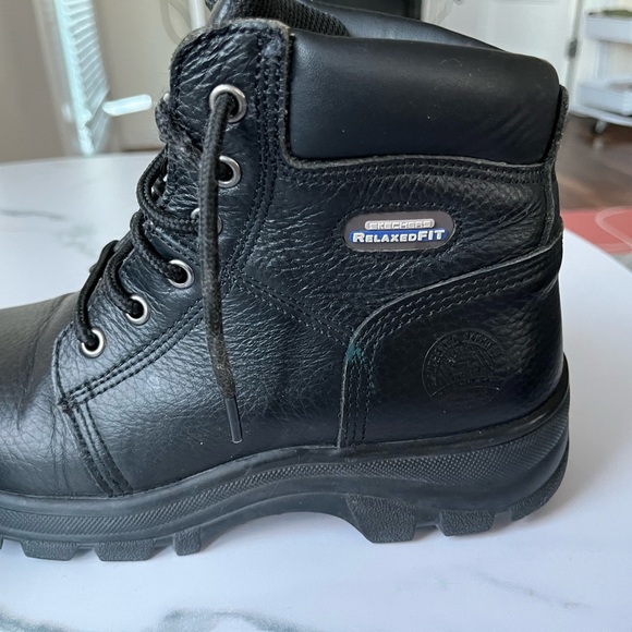 Sketchers Relaxed Fit Steel toes, electrical & oil resistant Women’s Boot - Picture 8 of 13